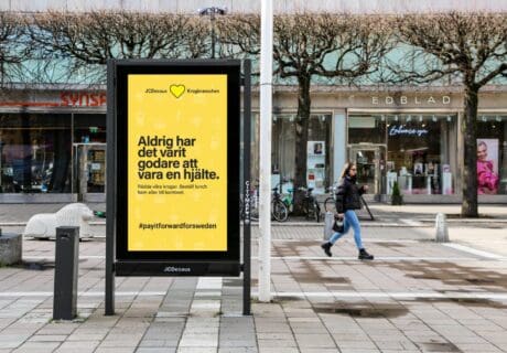 JCDecaux Supports Sweden’s Restaurants 