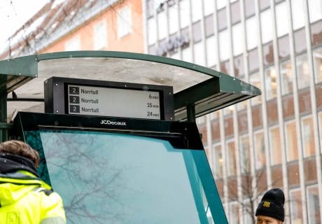 JCDecaux has taken over all bus shelters in Stockholm’s A-region